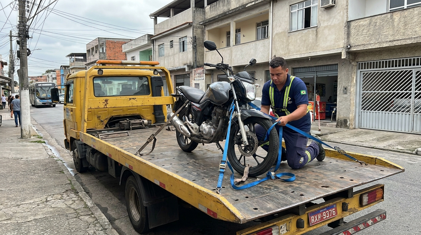 Auxílio para Moto no Local em Santo André‑SP