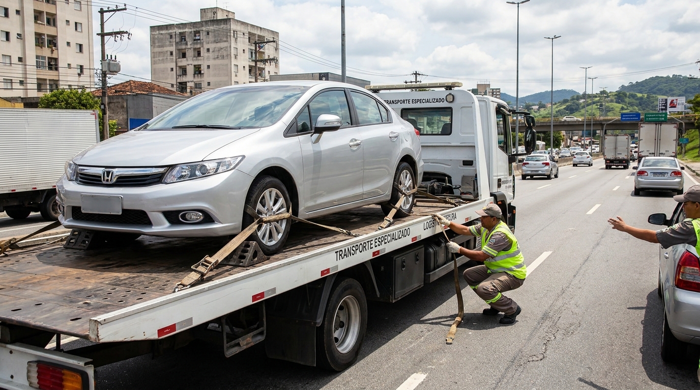 Transporte de Motocicletas em Santo André‑SP